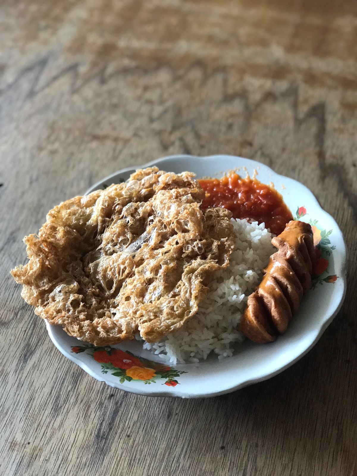 NASI TELOR SOSIS